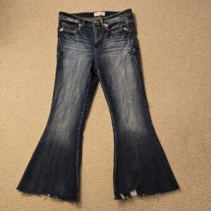 BKE Dark Blue Flare Jeans
